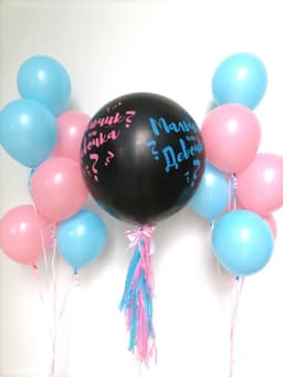 Композиция из шаров "Гендер Пати"