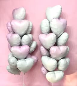 Композиция из шаров "Hearts"