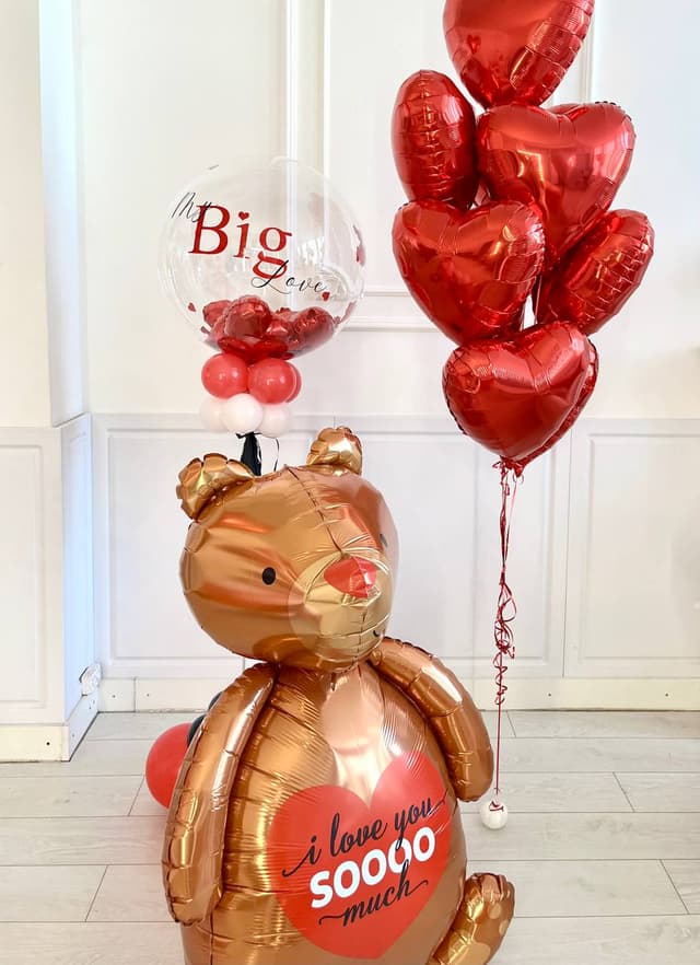 Композиция из шаров «I Love You Soooo Much» Композиция из шаров «I Love You Soooo Much»