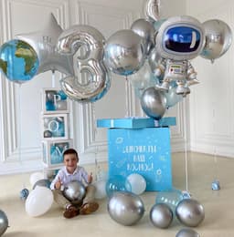Композиция из шаров "Космический праздник"