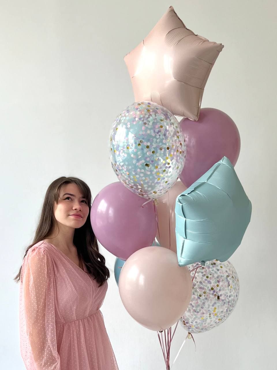 Композиция из шаров «Маленькая русалочка»