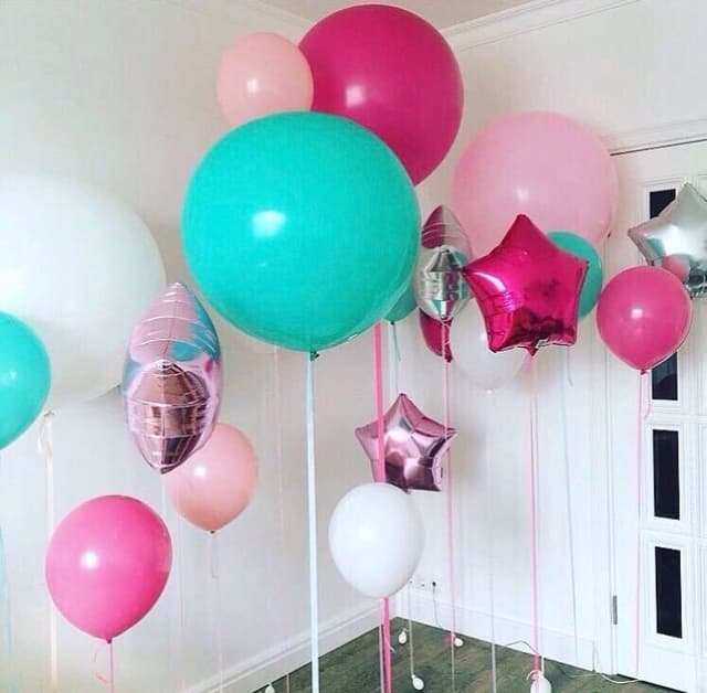 Композиция из шаров на грузах ''Bubble Gum" Композиция из шаров на грузах ''Bubble Gum"