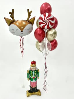 Композиция из шаров «Праздник к нам приходит»