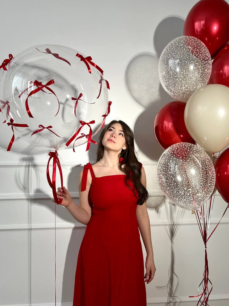 Композиция из шаров « Red Bow»