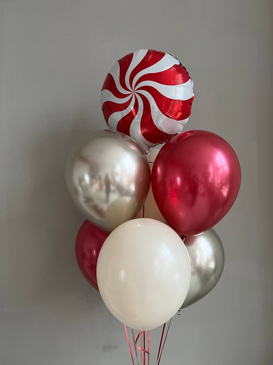 Композиция из шаров «Рудольф»