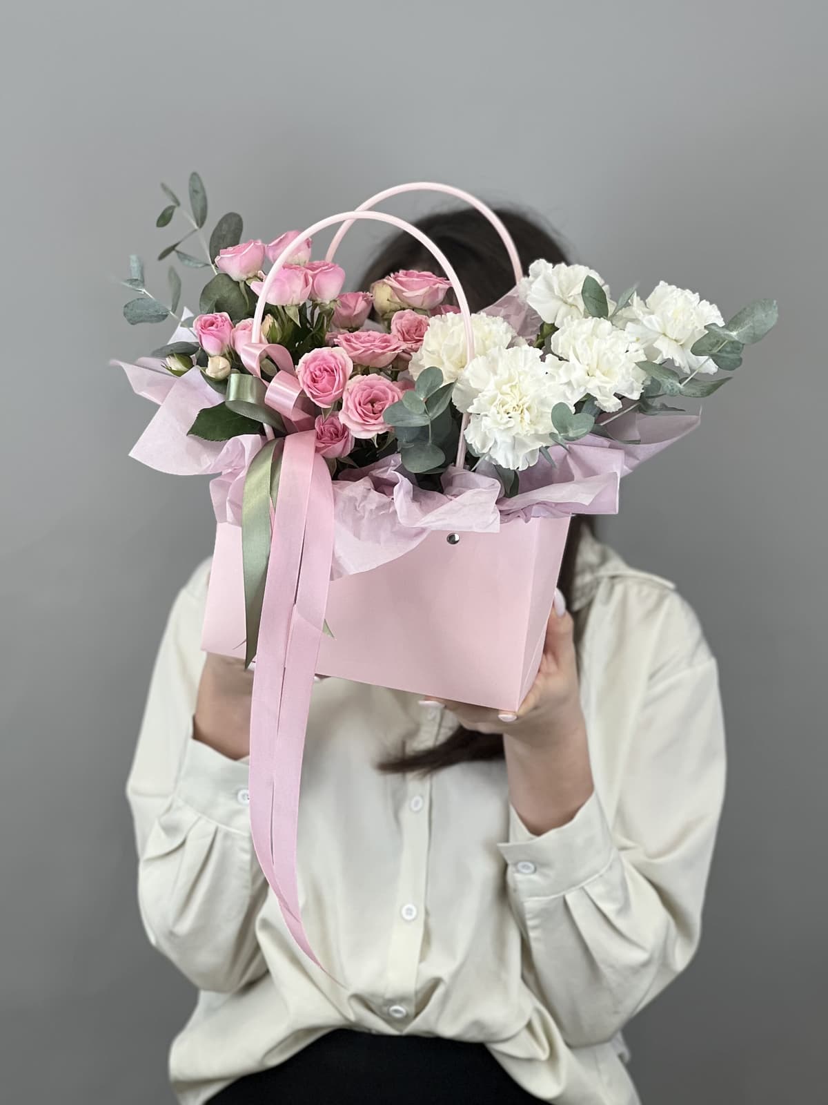 Нежная композиция "Strawbeery and cream"