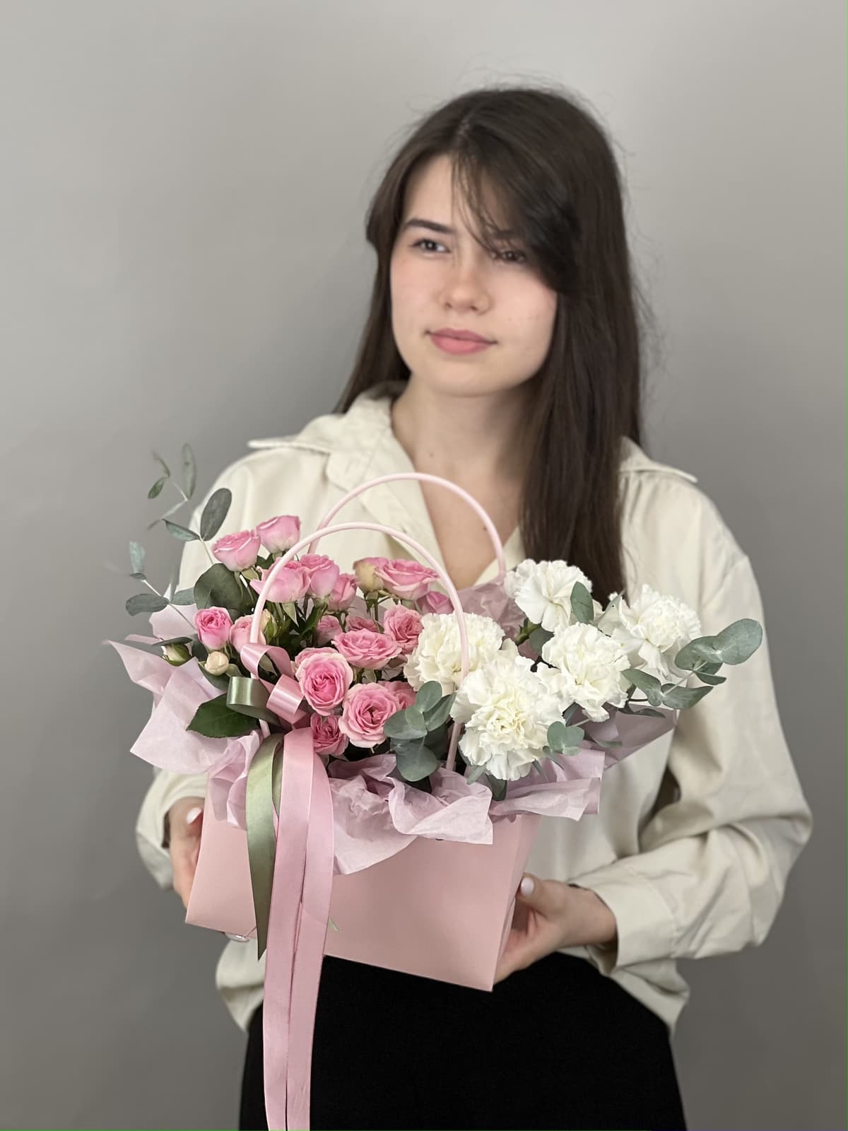 Нежная композиция "Strawbeery and cream"