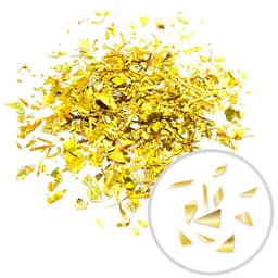 Конфетти дробленые золотые 1 гр
