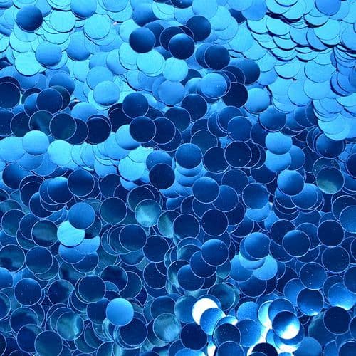 Конфетти круглое синее 1 гр