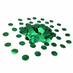 Конфетти круглое зеленое 1 гр