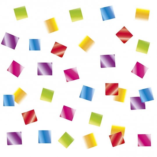 Конфетти квадратное разноцветное 1 гр Конфетти квадратное разноцветное 1 гр