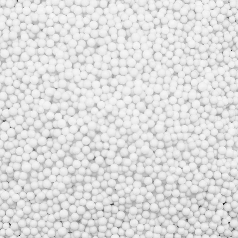 Конфетти пенопласт белое 1 гр