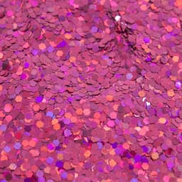 Конфетти шестигранное голография розовое 1 гр