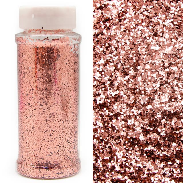 Конфетти шестигранное розовое золото голография, 1 гр Конфетти шестигранное розовое золото голография, 1 гр