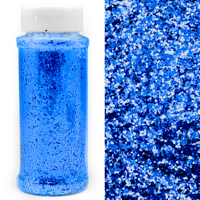 Конфетти шестигранное синее 1 гр Конфетти шестигранное синее 1 гр