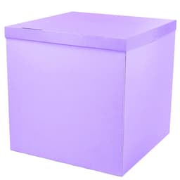 Коробка 70*70*70 см для сюрприза лаванда