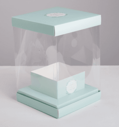 Коробка для цветов с вазой и PVC окнами складная «Любви и Счастья», 16 х 23 х 16 см Коробка для цветов с вазой и PVC окнами складная «Любви и Счастья», 16 х 23 х 16 см