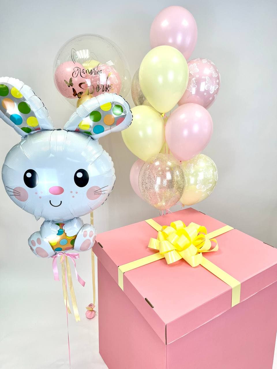 Коробка сюрприз "Зайка"