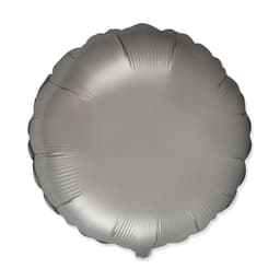 Круги сатин стальной серый / steel grey 45 см