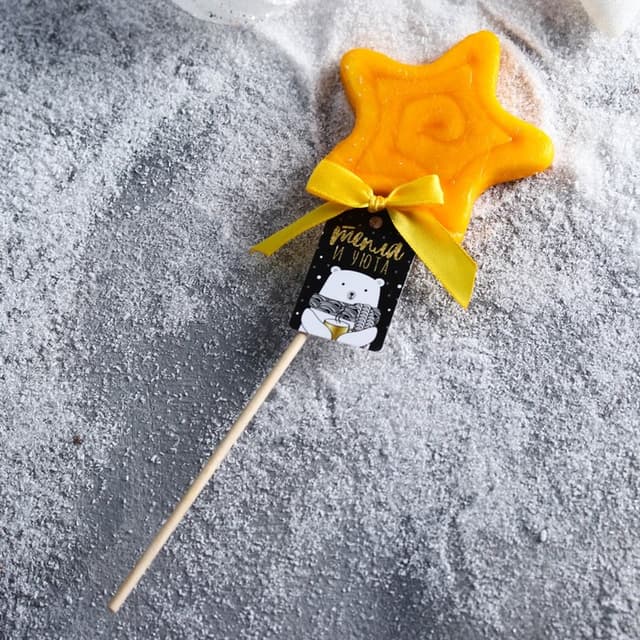 Леденец формовой «Тепла и уюта», апельсин, 35 г Леденец формовой «Тепла и уюта», апельсин, 35 г