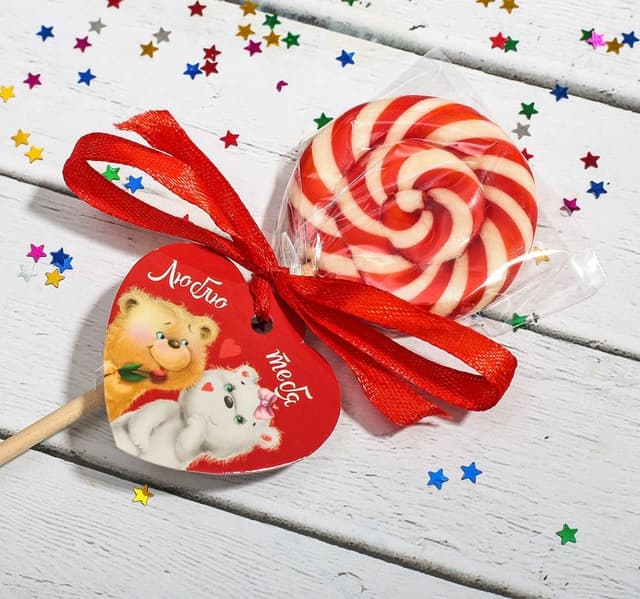 Леденец на палочке «Люблю тебя», 15 г Леденец на палочке «Люблю тебя», 15 г