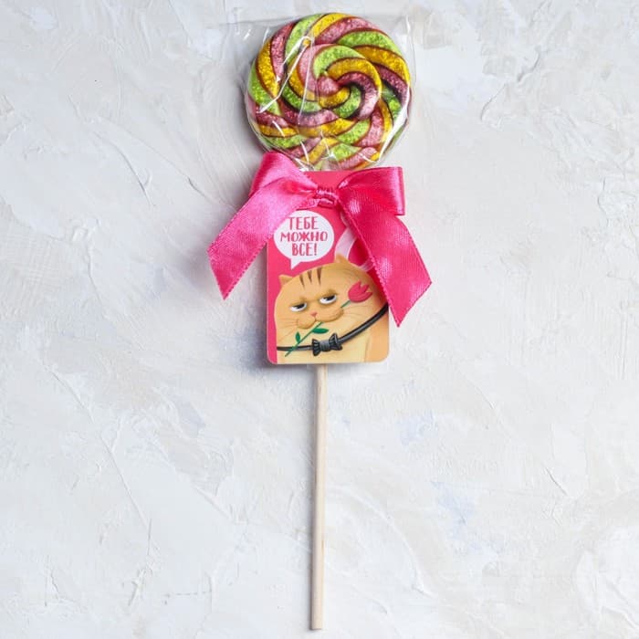 Леденец на палочке "Тебе можно всё", 15 г