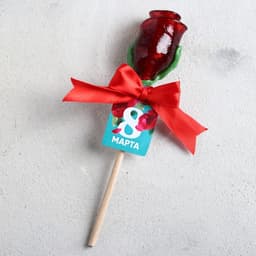 Леденец в форме розы «8 Марта», 75 г