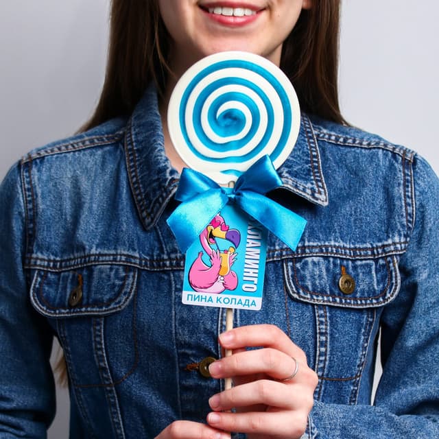 Леденец XXL «Вхламинго», пина колада, 100 г Леденец XXL «Вхламинго», пина колада, 100 г