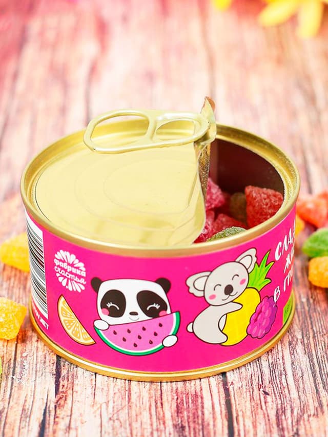 Леденцы «Сладкая жизнь в гранулах», в консервной банке, 90 г Леденцы «Сладкая жизнь в гранулах», в консервной банке, 90 г