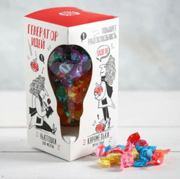 Леденцы в лампочке "Генератор идей" 50 г
