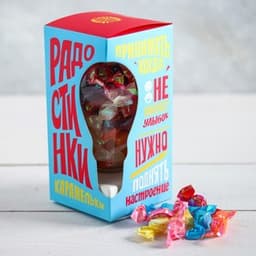 Леденцы в лампочке "Радостинки" 50 г