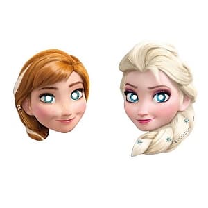 Маска Холодное сердце/6шт