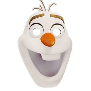 Маска Холодное сердце (Олаф) Маска Холодное сердце (Олаф)