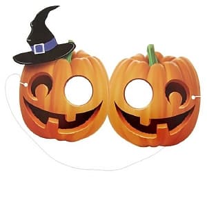 Маска очки Тыква