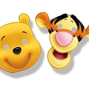 Маска Винни Пух и друзья /6шт/