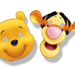 Маска Винни Пух и друзья /6шт/