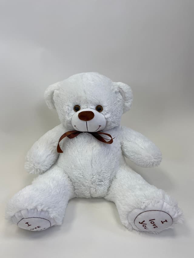 Мишка Феликс белый 80 см Мишка Феликс белый 80 см