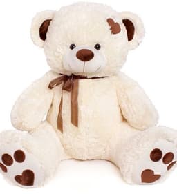 Мишка Тони молочный 180 см