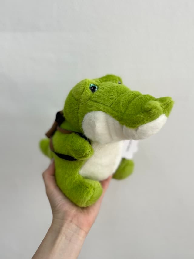 Мягкая игрушка "Крокодил" зеленый 22 см Мягкая игрушка "Крокодил" зеленый 22 см