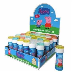 Мыльные пузыри Свинка Пеппа 50мл Мыльные пузыри Свинка Пеппа 50мл