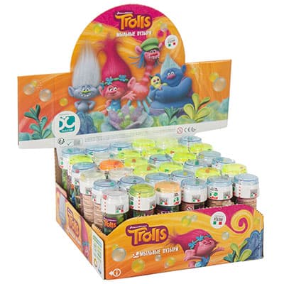 Мыльные пузыри Тролли 60мл Мыльные пузыри Тролли 60мл