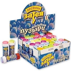 Мыльные пузыри "Веселая Затея",60мл. Мыльные пузыри "Веселая Затея",60мл.