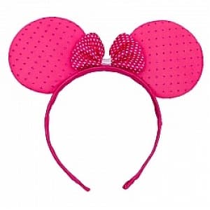 Ободок с ушками Минни фуше Ободок с ушками Минни фуше