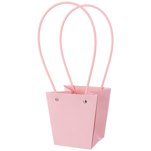 Пакет для цветов, Мастхэв, Нежная пастель, Светло-розовый, 13*9,5*9,5 см, 1 шт. Пакет для цветов, Мастхэв, Нежная пастель, Светло-розовый, 13*9,5*9,5 см, 1 шт.