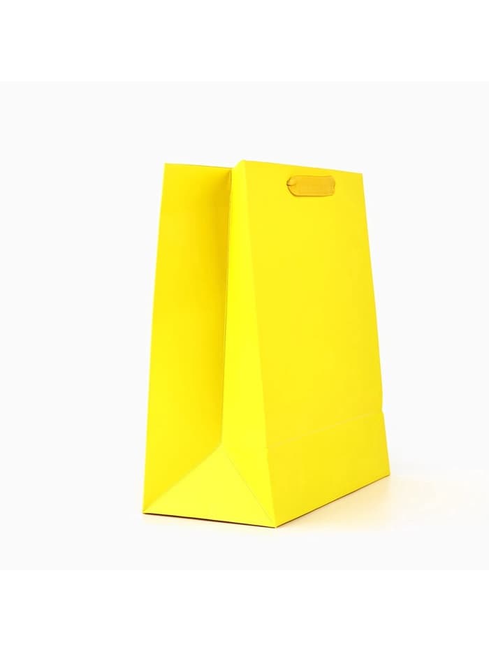 Пакет ламинированный «С Днём рождения», глиттер, ML 23 х 27 х 11.5 см