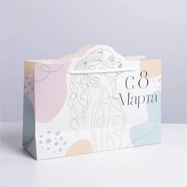 Пакет подарочный «Идеал», 30 × 23 × 10 см Пакет подарочный «Идеал», 30 × 23 × 10 см