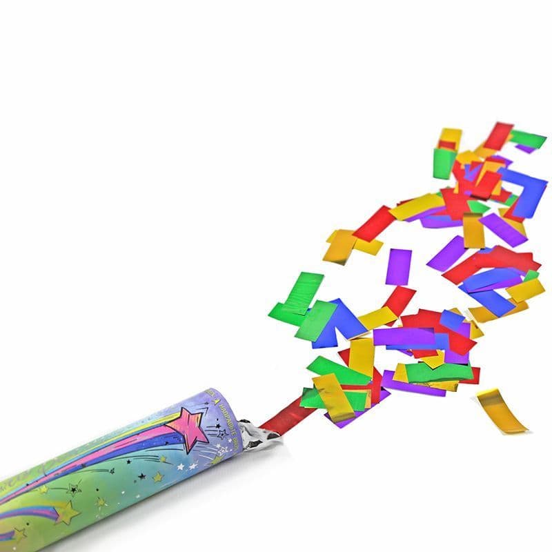 Пневмохлопушка Заряд волшебства! Блеск/30см/ Веселуха