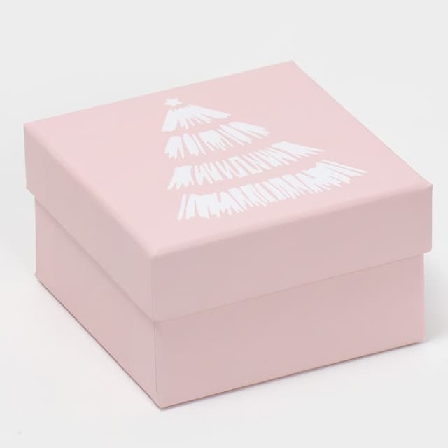 Подарочная коробка "Happy New year 2" 10,2 х 10,2 х 6 см Подарочная коробка "Happy New year 2" 10,2 х 10,2 х 6 см