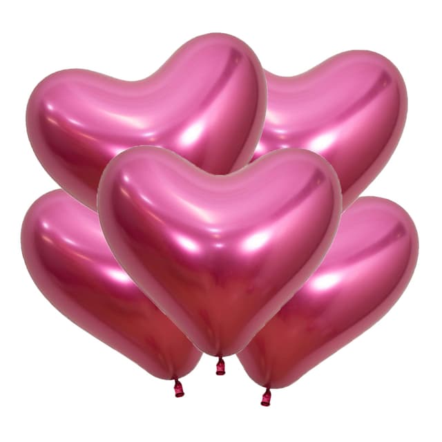 S Сердца 14 / 35 см Рефлекс Фуксия / Reflex Fuchsia S Сердца 14 / 35 см Рефлекс Фуксия / Reflex Fuchsia