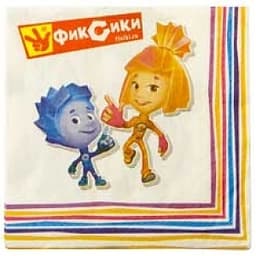 Салфетка Фиксики 33см/16шт/
